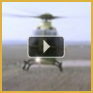 image of helicopter arriving at Quest's McClellan Data Center.