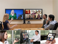Vidoe Conferencing image montage