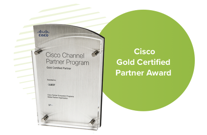 Cisco Gold Partner and Master Certified