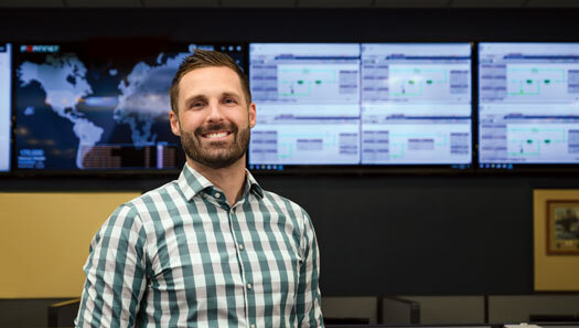 employee screens Patch Management as a Service