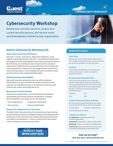 Cybersecurity Workshop Screenshot
